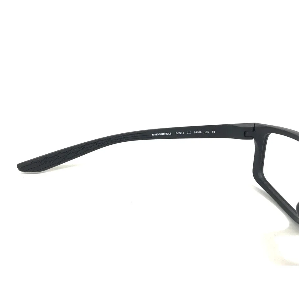Nike Sunglasses Frames CHRONICLE FJ2216 010 Matte Black Wrap 59-16-135